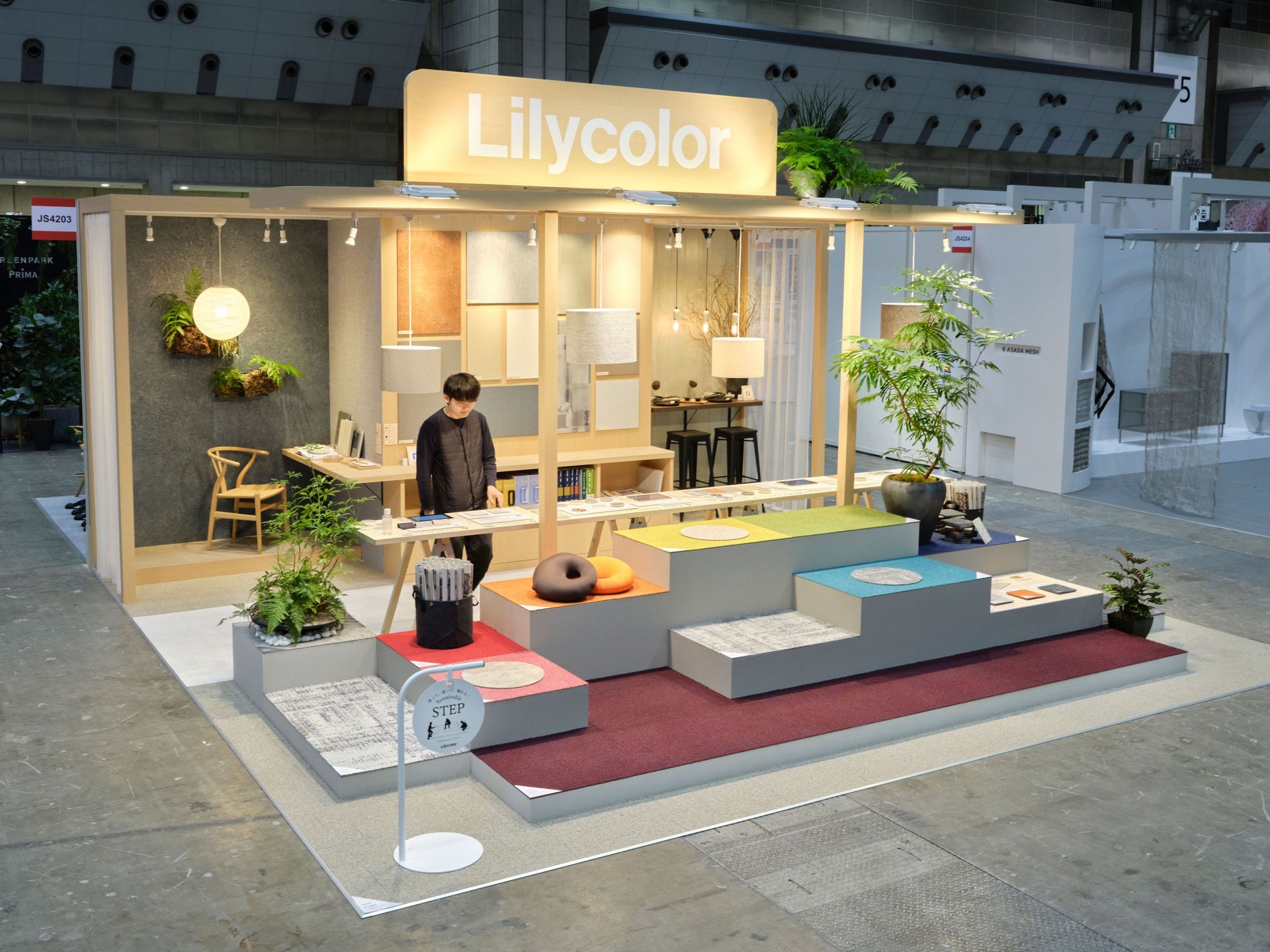 JAPAN SHOP 2024 リリカラ株式会社ブース